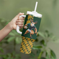 South Africa Rugby History World Champions Tumbler With Handle Springboks Make History - Wonder Print Shop