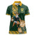 South Africa Rugby History World Champions Women Polo Shirt Springboks Make History - Wonder Print Shop