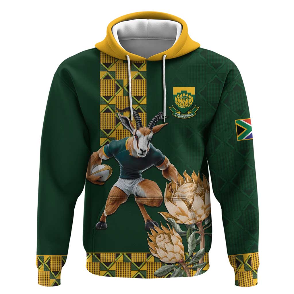 South Africa Rugby History World Champions Zip Hoodie Springboks Make History - Wonder Print Shop