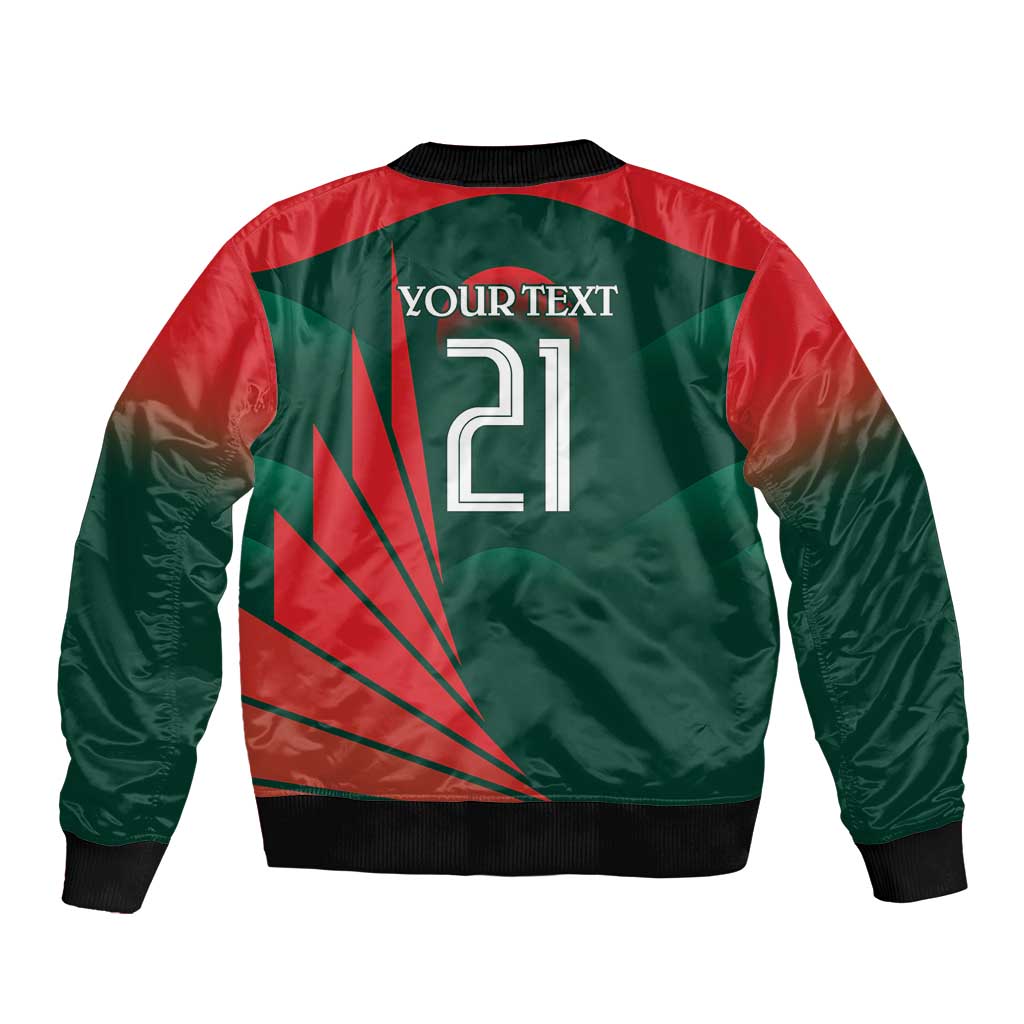 Bangladesh Cricket Custom Bomber Jacket The Tigers Mascot with Sporty Style LT9 - Wonder Print Shop