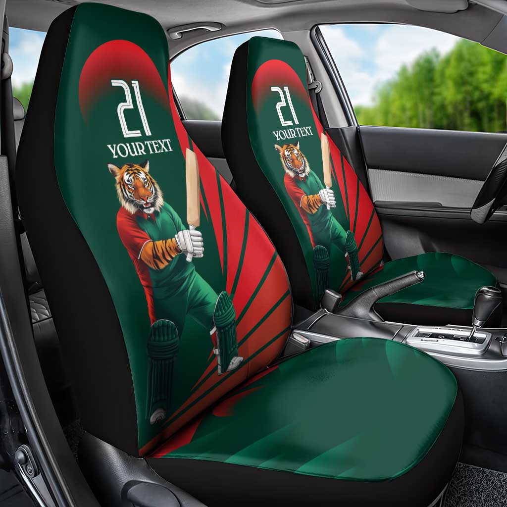 Bangladesh Cricket Custom Car Seat Cover The Tigers Mascot with Sporty Style LT9 - Wonder Print Shop