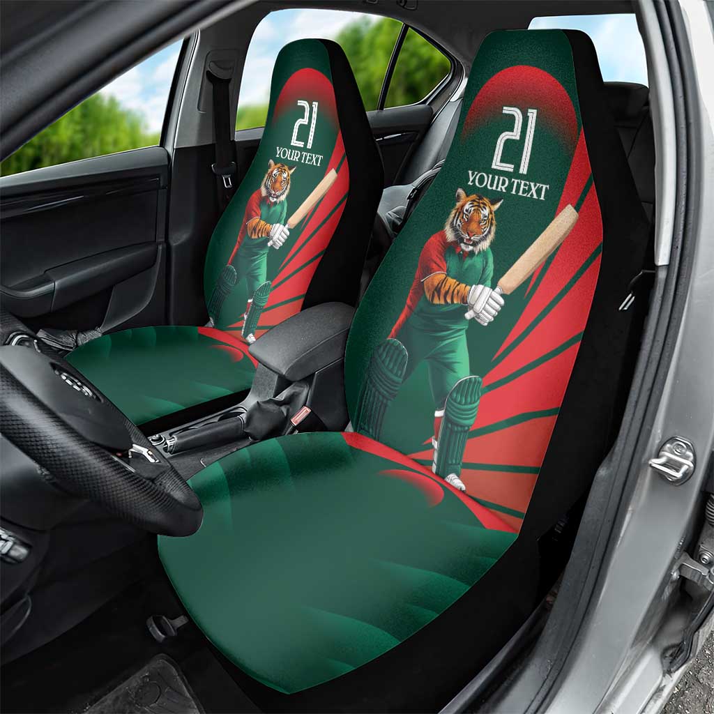 Bangladesh Cricket Custom Car Seat Cover The Tigers Mascot with Sporty Style LT9 - Wonder Print Shop