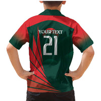 Bangladesh Cricket Custom Family Matching Mermaid Dress and Hawaiian Shirt The Tigers Mascot with Sporty Style LT9 - Wonder Print Shop