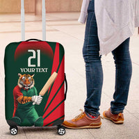 Bangladesh Cricket Custom Luggage Cover The Tigers Mascot with Sporty Style - Wonder Print Shop