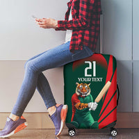 Bangladesh Cricket Custom Luggage Cover The Tigers Mascot with Sporty Style - Wonder Print Shop