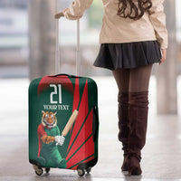 Bangladesh Cricket Custom Luggage Cover The Tigers Mascot with Sporty Style - Wonder Print Shop