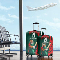 Bangladesh Cricket Custom Luggage Cover The Tigers Mascot with Sporty Style - Wonder Print Shop