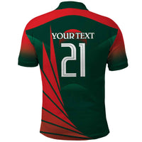 Bangladesh Cricket Custom Polo Shirt The Tigers Mascot with Sporty Style - Wonder Print Shop