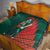 Bangladesh Cricket Custom Quilt The Tigers Mascot with Sporty Style - Wonder Print Shop