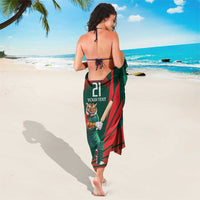 Bangladesh Cricket Custom Sarong The Tigers Mascot with Sporty Style - Wonder Print Shop
