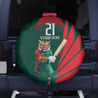 Bangladesh Cricket Custom Spare Tire Cover The Tigers Mascot with Sporty Style - Wonder Print Shop