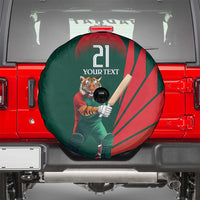 Bangladesh Cricket Custom Spare Tire Cover The Tigers Mascot with Sporty Style - Wonder Print Shop