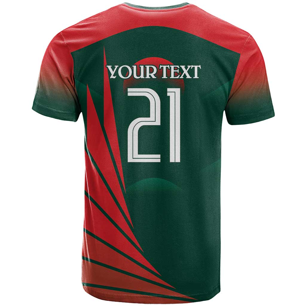 Bangladesh Cricket Custom T Shirt The Tigers Mascot with Sporty Style - Wonder Print Shop