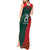 Bangladesh Cricket Custom Tank Maxi Dress The Tigers Mascot with Sporty Style - Wonder Print Shop
