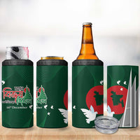 Bangladesh 16 December Victory Day 4 in 1 Can Cooler Tumbler Jatiyo Sriti Shoudho with Sun LT9 - Wonder Print Shop