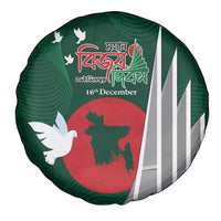 Bangladesh 16 December Victory Day Spare Tire Cover Jatiyo Sriti Shoudho with Sun - Wonder Print Shop