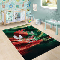 Bangladesh Victory Day Personalized Area Rug Since 1971 with Flag Art LT9 - Wonder Print Shop