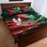 Bangladesh Victory Day Personalized Quilt Bed Set Since 1971 with Flag Art - Wonder Print Shop