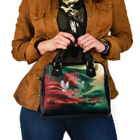Bangladesh Victory Day Personalized Shoulder Handbag Since 1971 with Flag Art