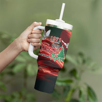 Bangladesh Victory Day Personalized Tumbler With Handle Since 1971 with Flag Art - Wonder Print Shop