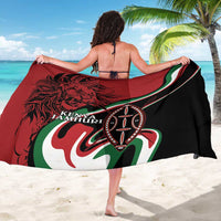 Happy Jamhuri Day Kenya Sarong Kenyan Lion and Maasai Shield - Wonder Print Shop
