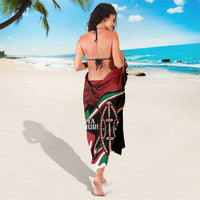 Happy Jamhuri Day Kenya Sarong Kenyan Lion and Maasai Shield - Wonder Print Shop