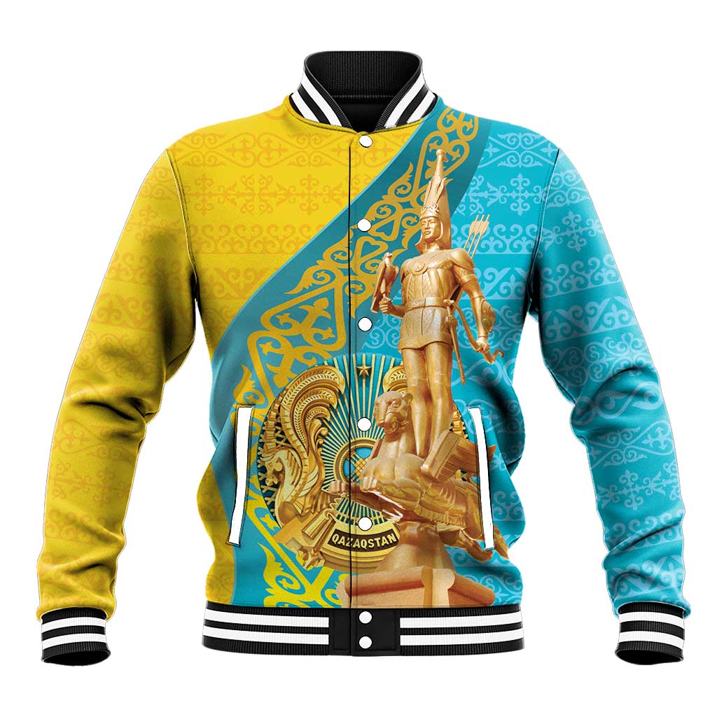 Issyk Mystery Kazakhstan Golden Man Baseball Jacket LT9 - Wonder Print Shop