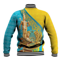 Issyk Mystery Kazakhstan Golden Man Baseball Jacket LT9 - Wonder Print Shop