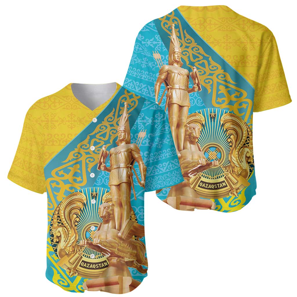 Issyk Mystery Kazakhstan Golden Man Baseball Jersey LT9 - Wonder Print Shop