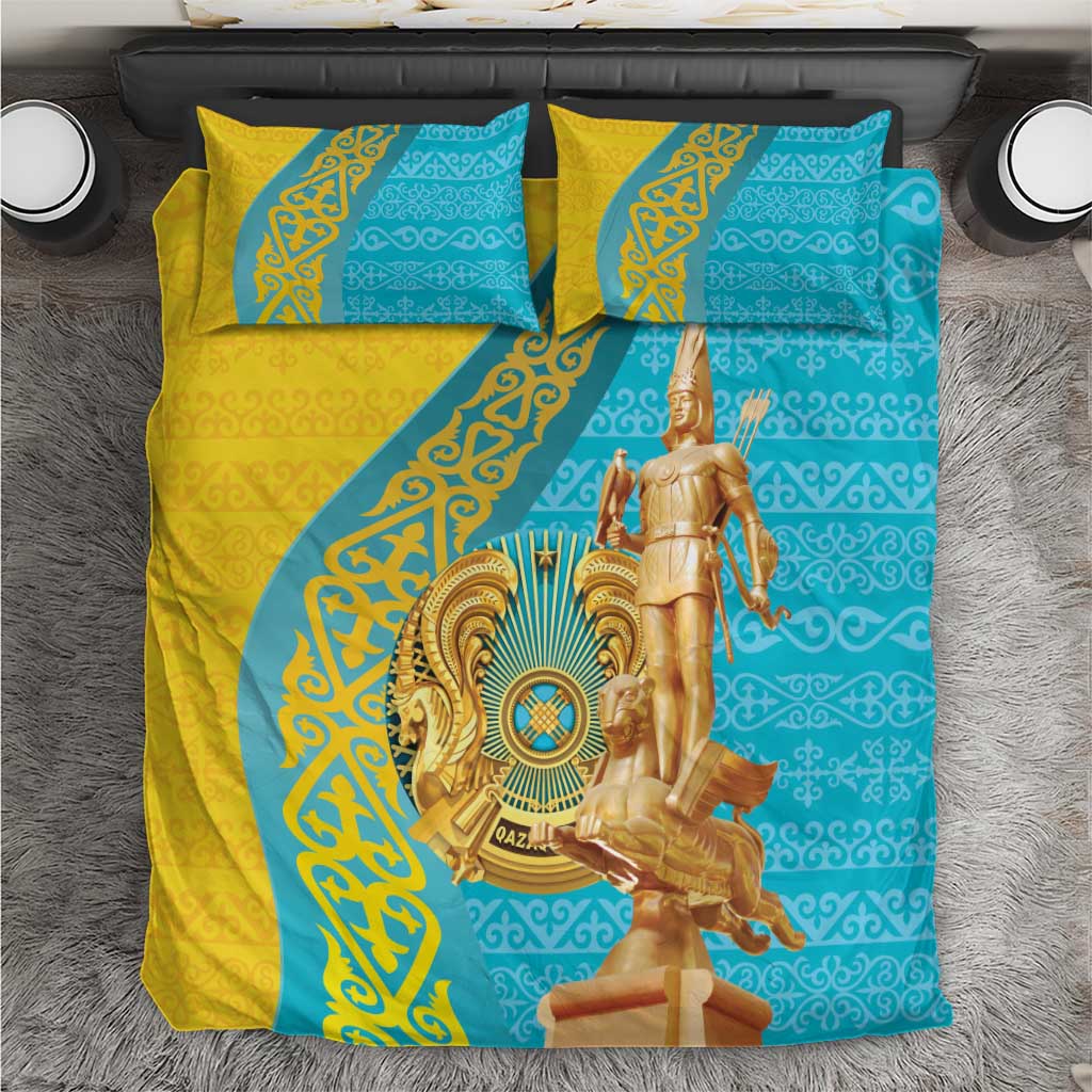 Issyk Mystery Kazakhstan Golden Man Bedding Set LT9 - Wonder Print Shop