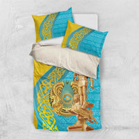 Issyk Mystery Kazakhstan Golden Man Bedding Set LT9 - Wonder Print Shop