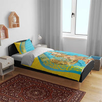Issyk Mystery Kazakhstan Golden Man Bedding Set LT9 - Wonder Print Shop