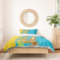 Issyk Mystery Kazakhstan Golden Man Bedding Set LT9 - Wonder Print Shop