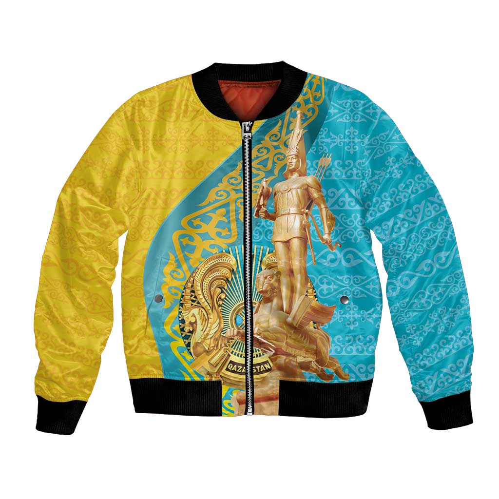 Issyk Mystery Kazakhstan Golden Man Bomber Jacket LT9 - Wonder Print Shop