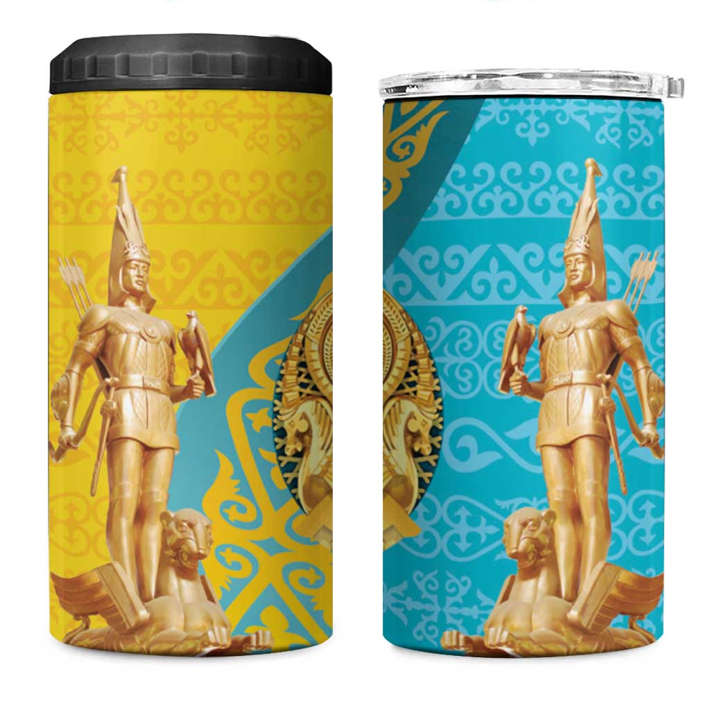 Issyk Mystery Kazakhstan Golden Man 4 in 1 Can Cooler Tumbler LT9 - Wonder Print Shop