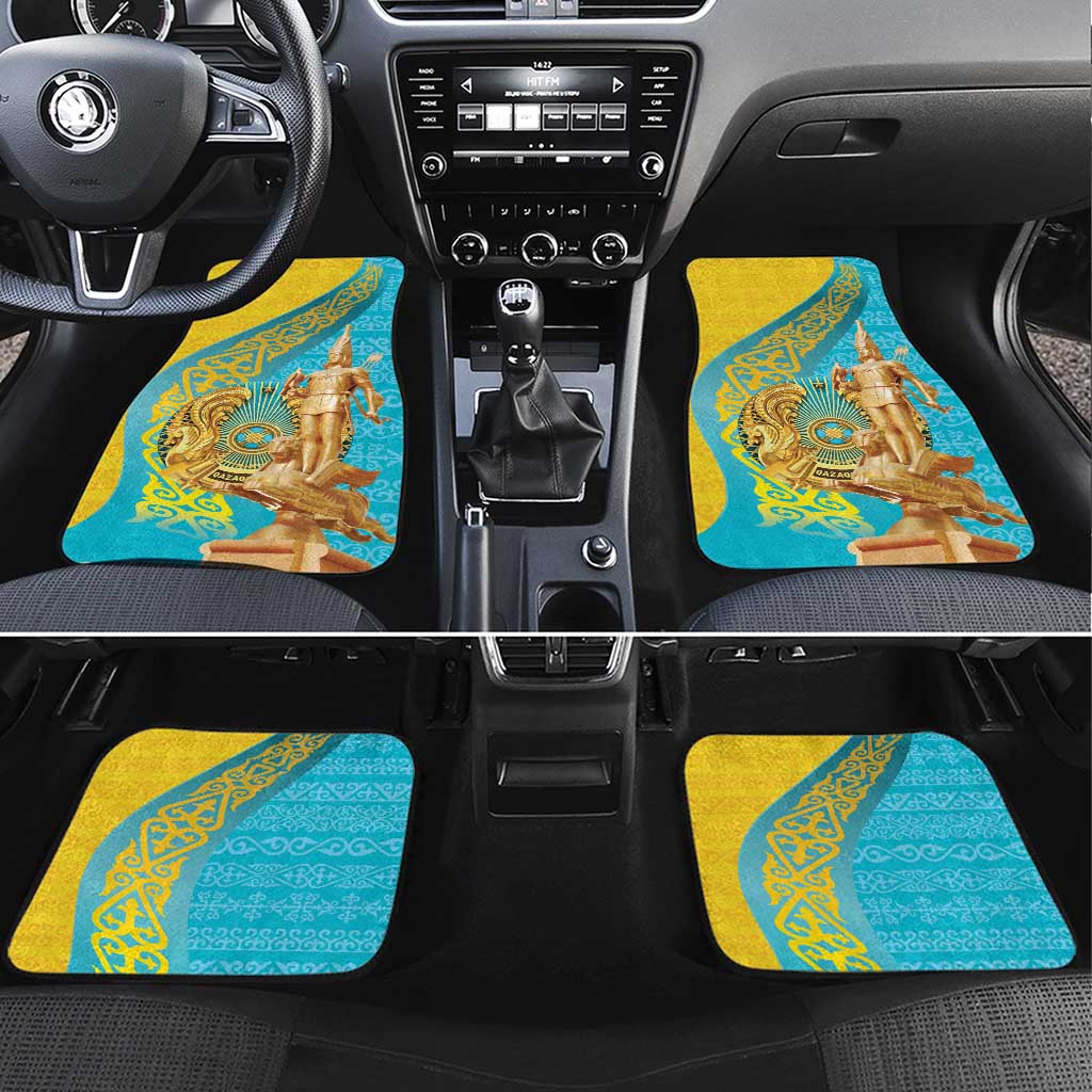 Issyk Mystery Kazakhstan Golden Man Car Mats LT9 - Wonder Print Shop