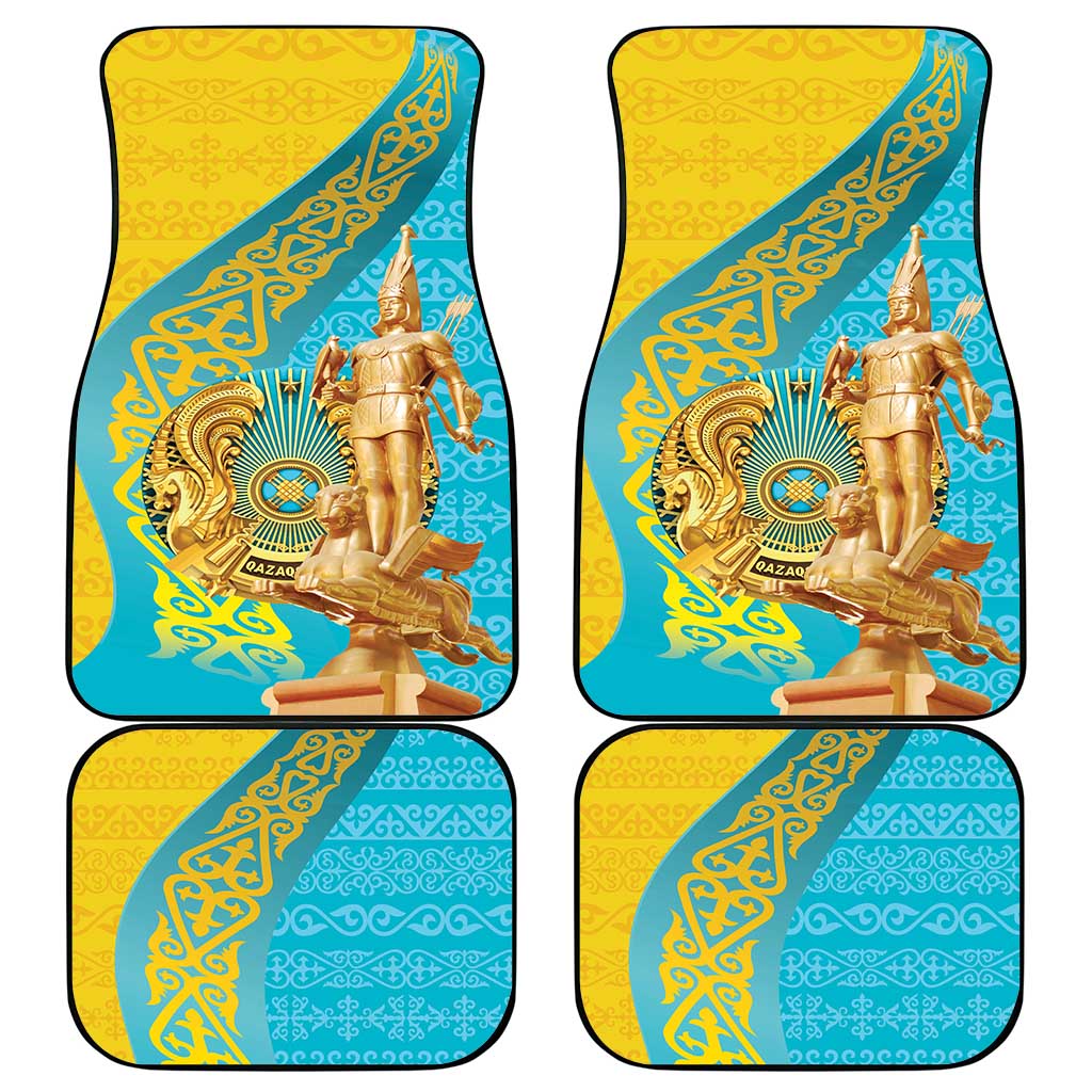 Issyk Mystery Kazakhstan Golden Man Car Mats LT9 - Wonder Print Shop