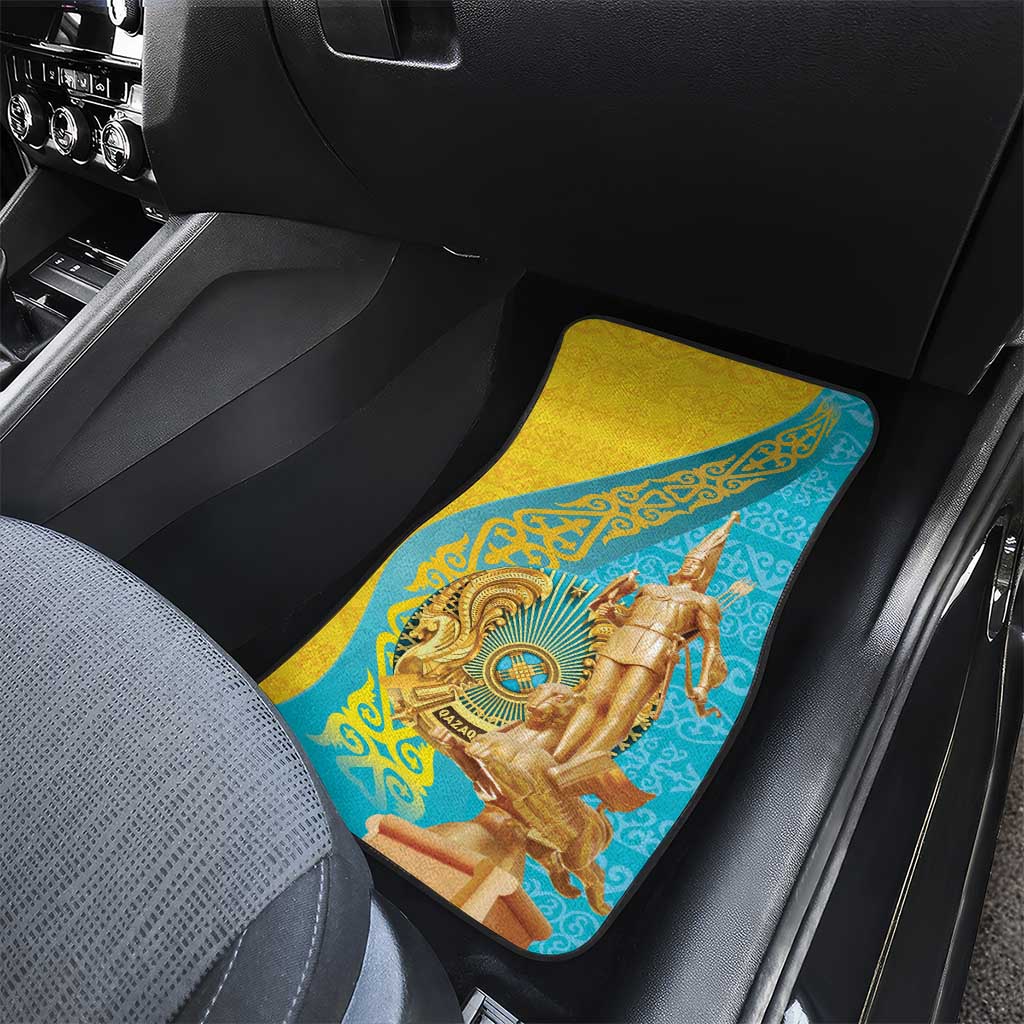Issyk Mystery Kazakhstan Golden Man Car Mats LT9 - Wonder Print Shop