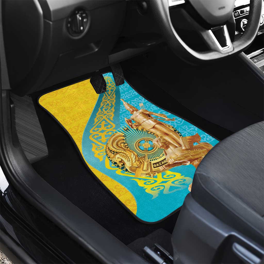 Issyk Mystery Kazakhstan Golden Man Car Mats LT9 - Wonder Print Shop