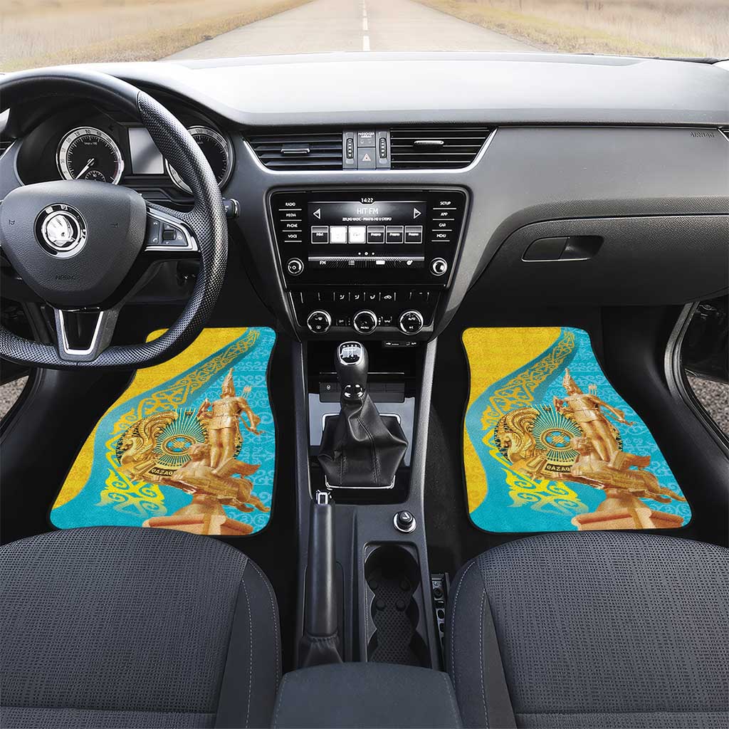 Issyk Mystery Kazakhstan Golden Man Car Mats LT9 - Wonder Print Shop