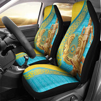 Issyk Mystery Kazakhstan Golden Man Car Seat Cover LT9 - Wonder Print Shop