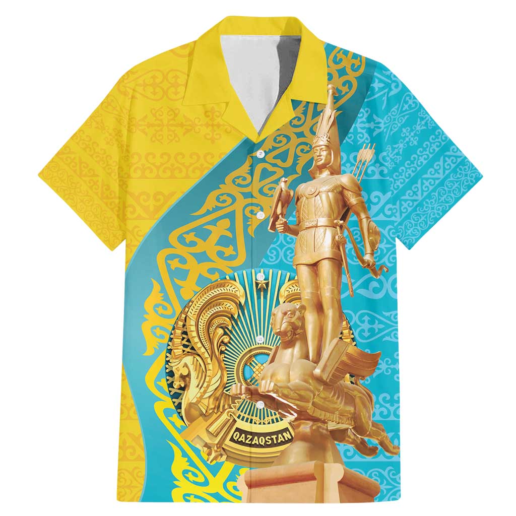 Issyk Mystery Kazakhstan Golden Man Family Matching Mermaid Dress and Hawaiian Shirt LT9 - Wonder Print Shop
