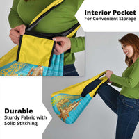 Issyk Mystery Kazakhstan Golden Man Grocery Bag