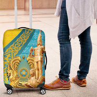 Issyk Mystery Kazakhstan Golden Man Luggage Cover - Wonder Print Shop