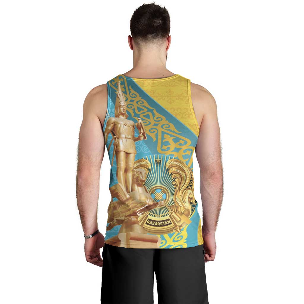 Issyk Mystery Kazakhstan Golden Man Men Tank Top - Wonder Print Shop