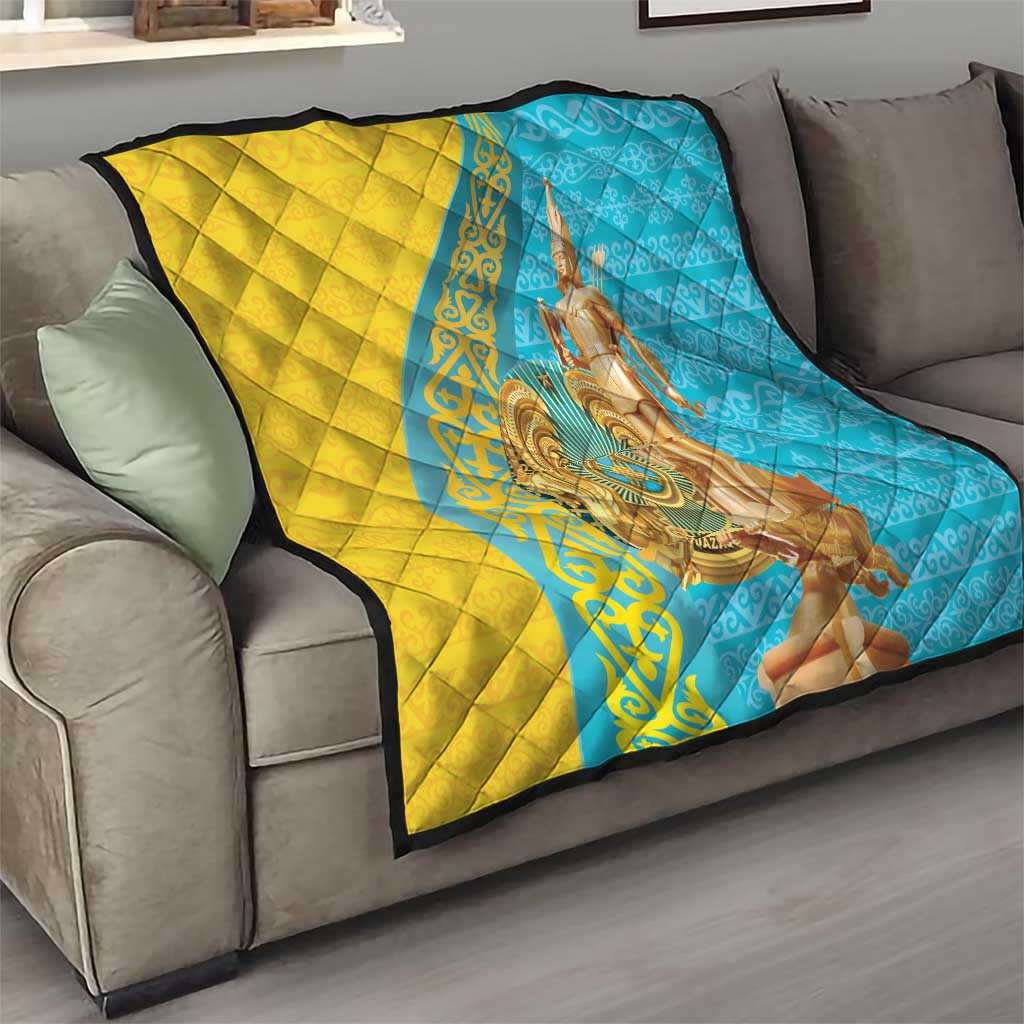 Issyk Mystery Kazakhstan Golden Man Quilt - Wonder Print Shop