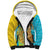 Issyk Mystery Kazakhstan Golden Man Sherpa Hoodie - Wonder Print Shop
