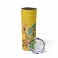 Issyk Mystery Kazakhstan Golden Man Skinny Tumbler - Wonder Print Shop