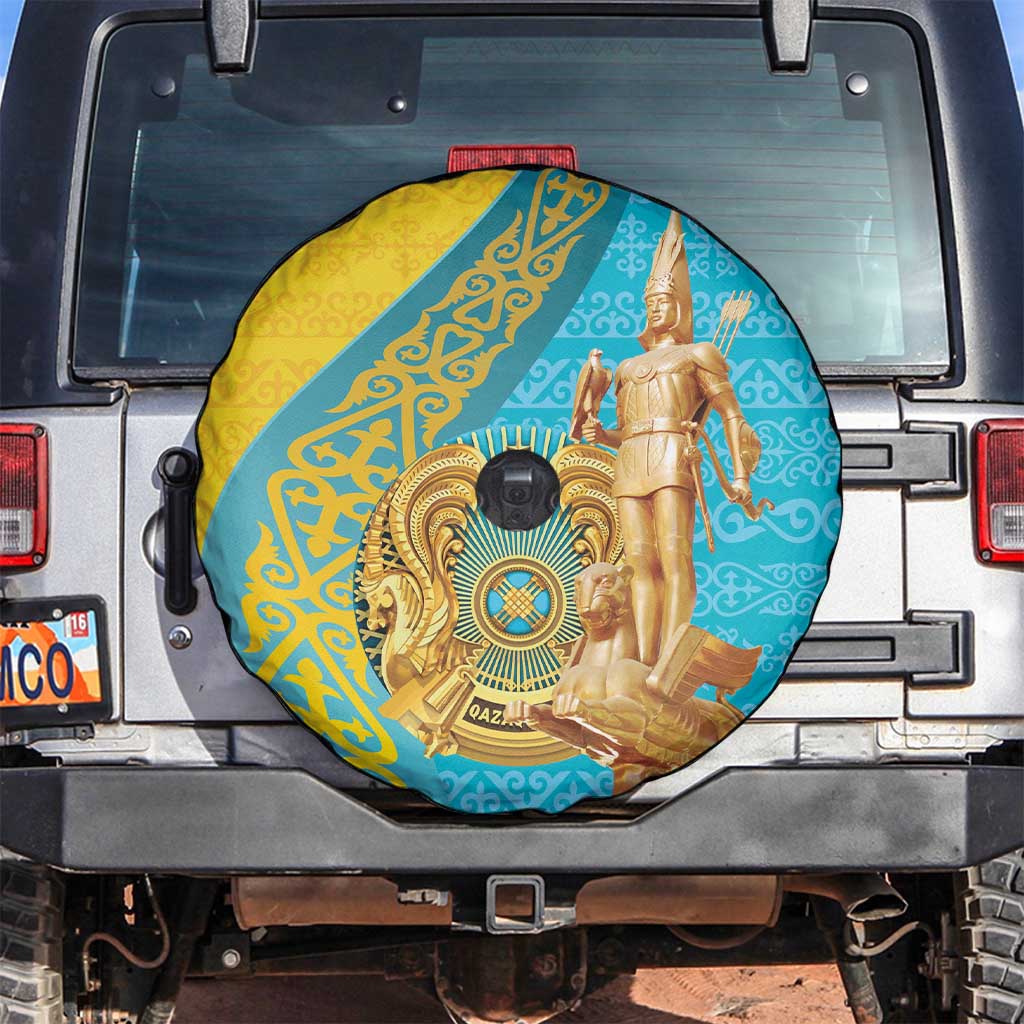Issyk Mystery Kazakhstan Golden Man Spare Tire Cover - Wonder Print Shop