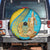 Issyk Mystery Kazakhstan Golden Man Spare Tire Cover - Wonder Print Shop